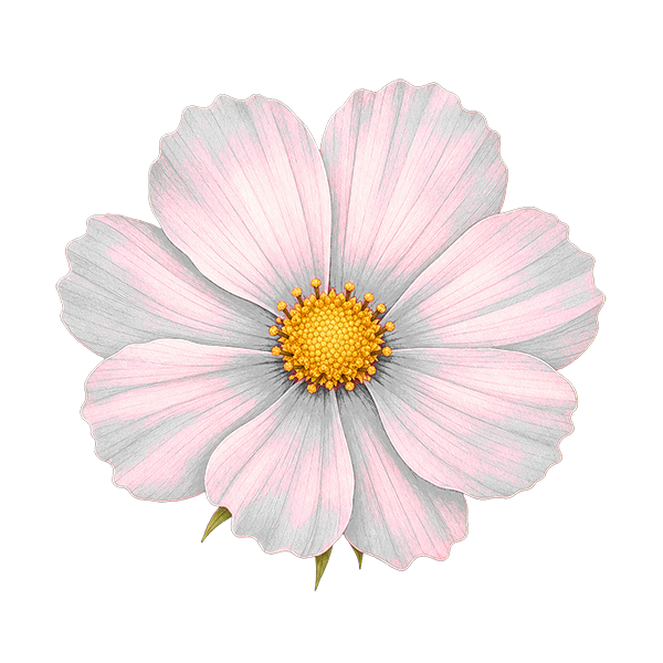 Cosmos flower for a DigiBouquet