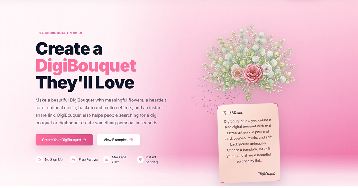 DigiBouquet Maker logo
